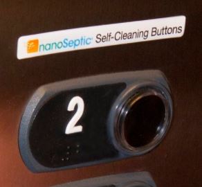 NanoSeptic Elevator Push Button